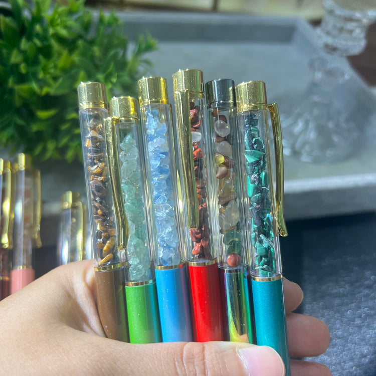 Customizable crystal pen