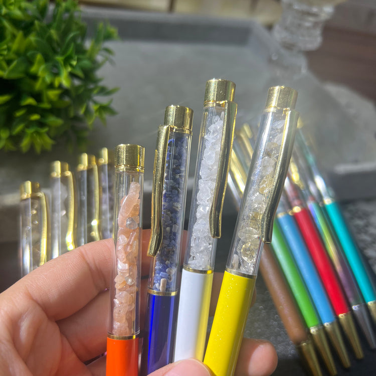 Customizable crystal pen