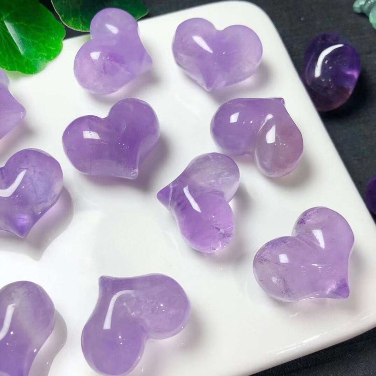 Ametrine cute heart