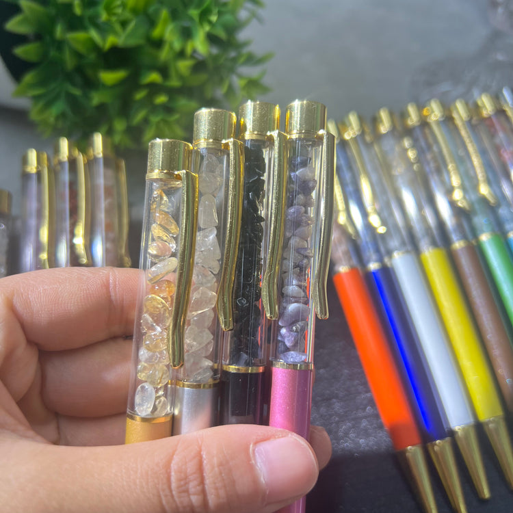 Customizable crystal pen